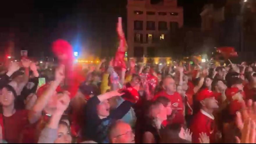 Locura mallorquinista en la antesala de los penaltis.