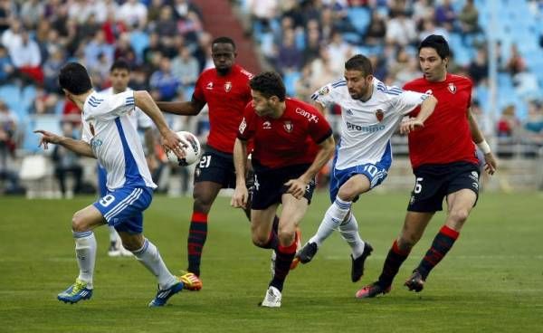 Las imágenes del Real Zaragoza-Osasuna