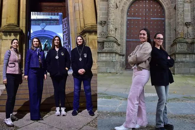 Fotogalería |  La voz de las mujeres de las cofradías de Plasencia