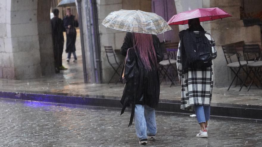 Es registren acumulacions de més de 66 litres en un dia plujós a tot Girona