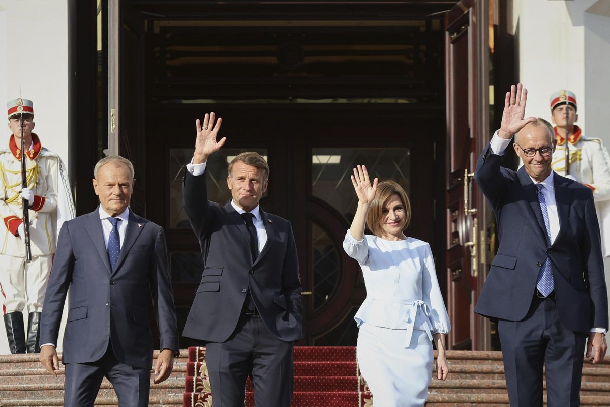 Alemanya, França i Polònia donen suport a Moldàvia davant Rússia Alemanya, França i Polònia donen suport a Moldàvia davant Rússia