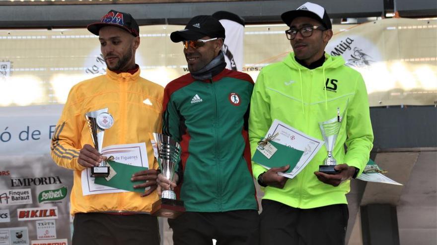 Otmane, Radouane i Ali van ser els més ràpids de La Mitja del 2017.