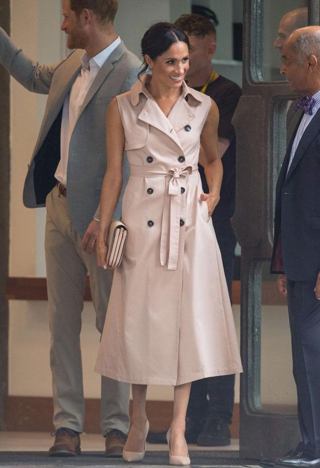 El color fetiche de Meghan Markle, el nude, protagoniza de nuevo su look
