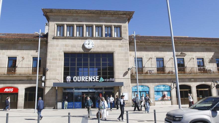 Una vista del edificio de la estación, que registró 2,2 millones de pasajeros en 2024.
