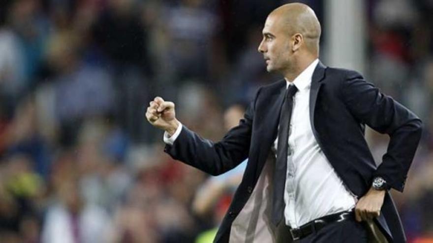 Guardiola: &quot;Estoy triste por Laporta&quot;