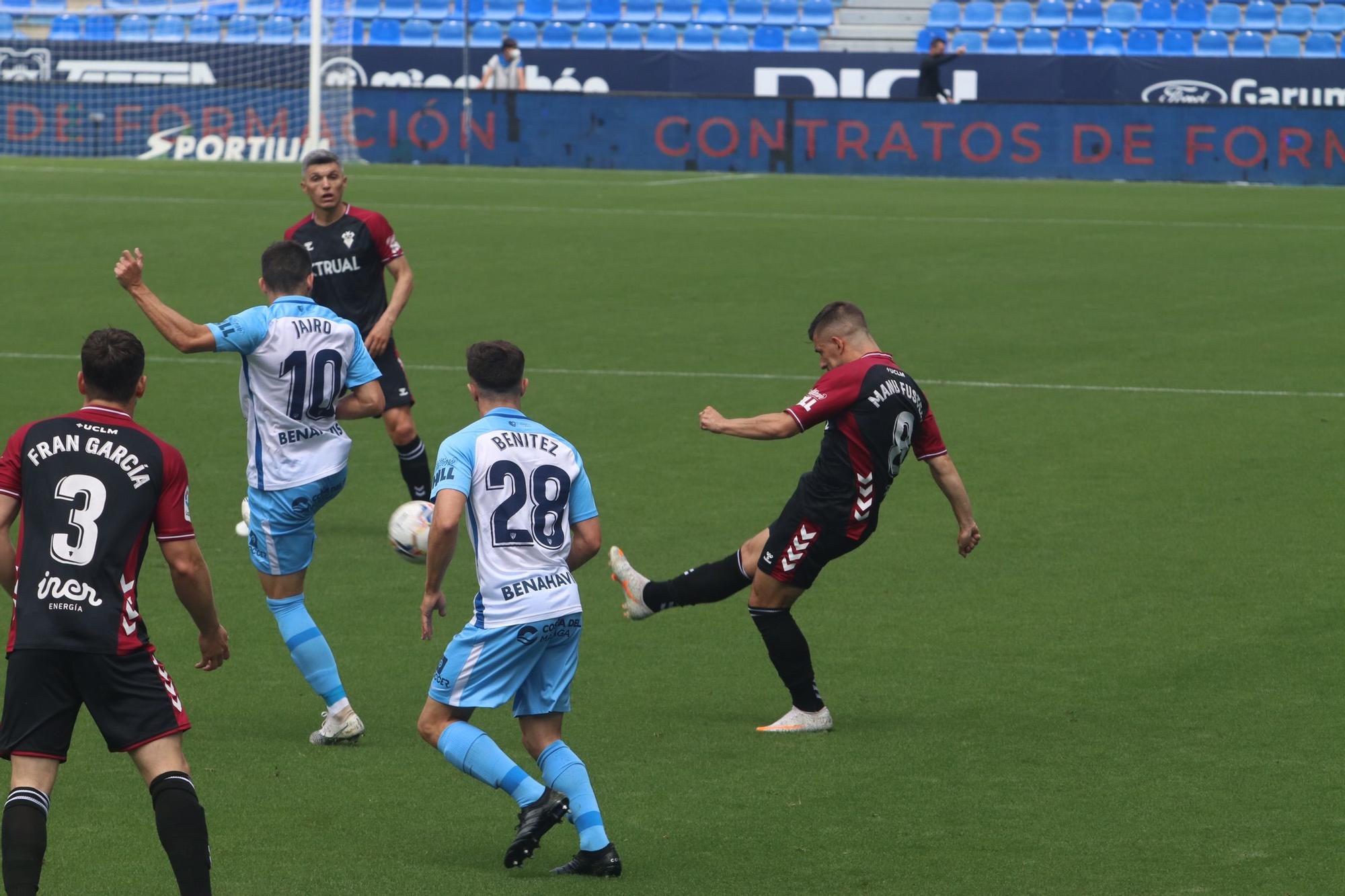 Las imágenes del Málaga CF - Albacete Balompié de LaLiga SmartBank