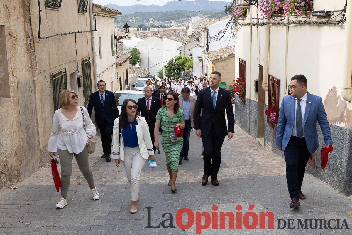 Pedimenta de las Fiestas de Caravaca
