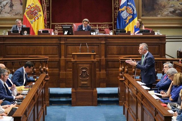 Pleno del Parlamento de Canarias 12.07.2022