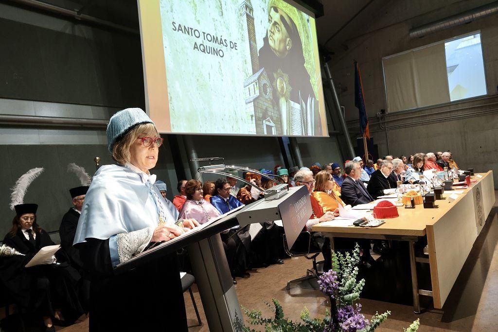 Las imágenes del acto de la UMU por Santo Tomás de Aquino