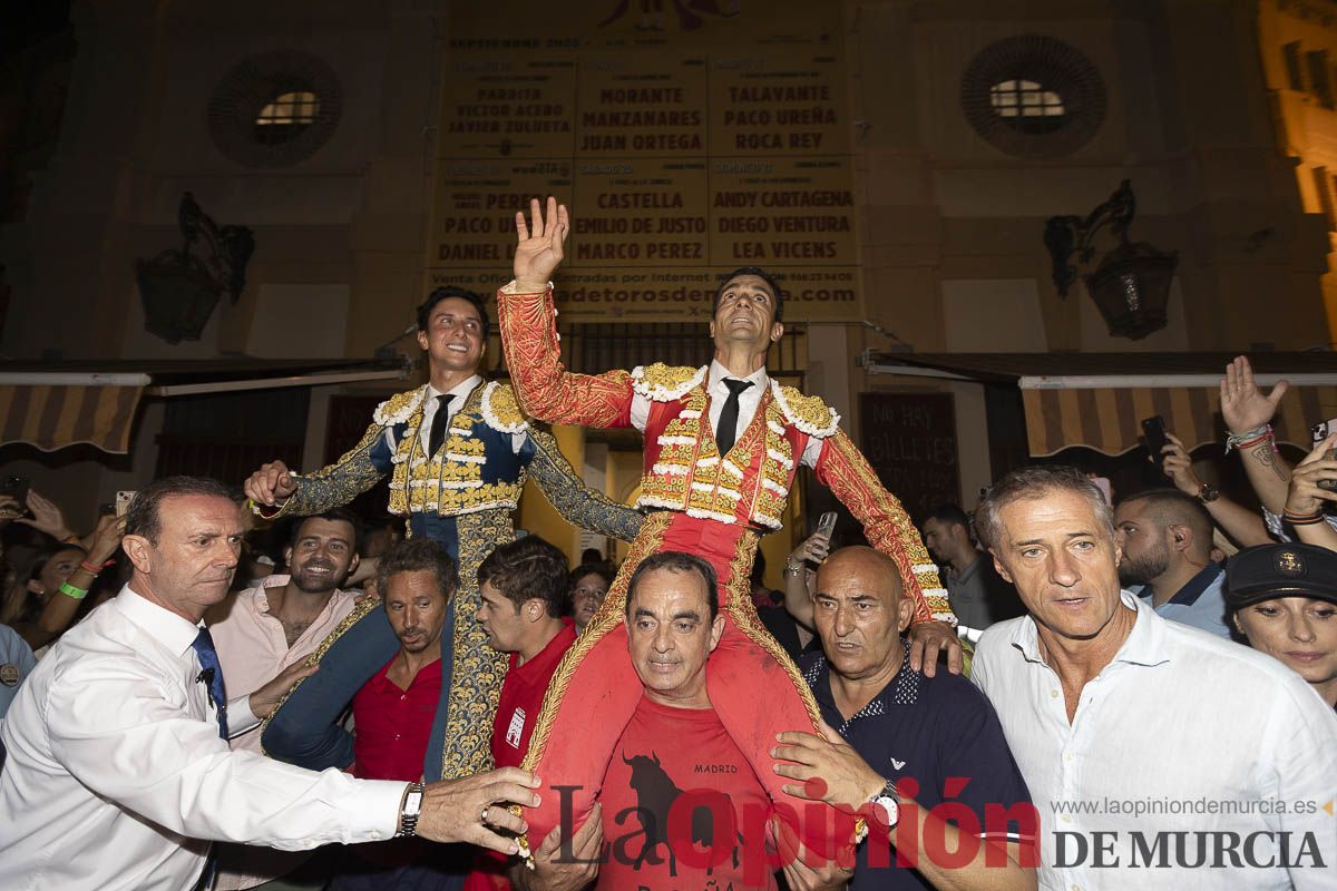 Tercer festejo de la Feria Taurina de Murcia (Talavante, Paco Ureña y Roca Rey), en imágenes
