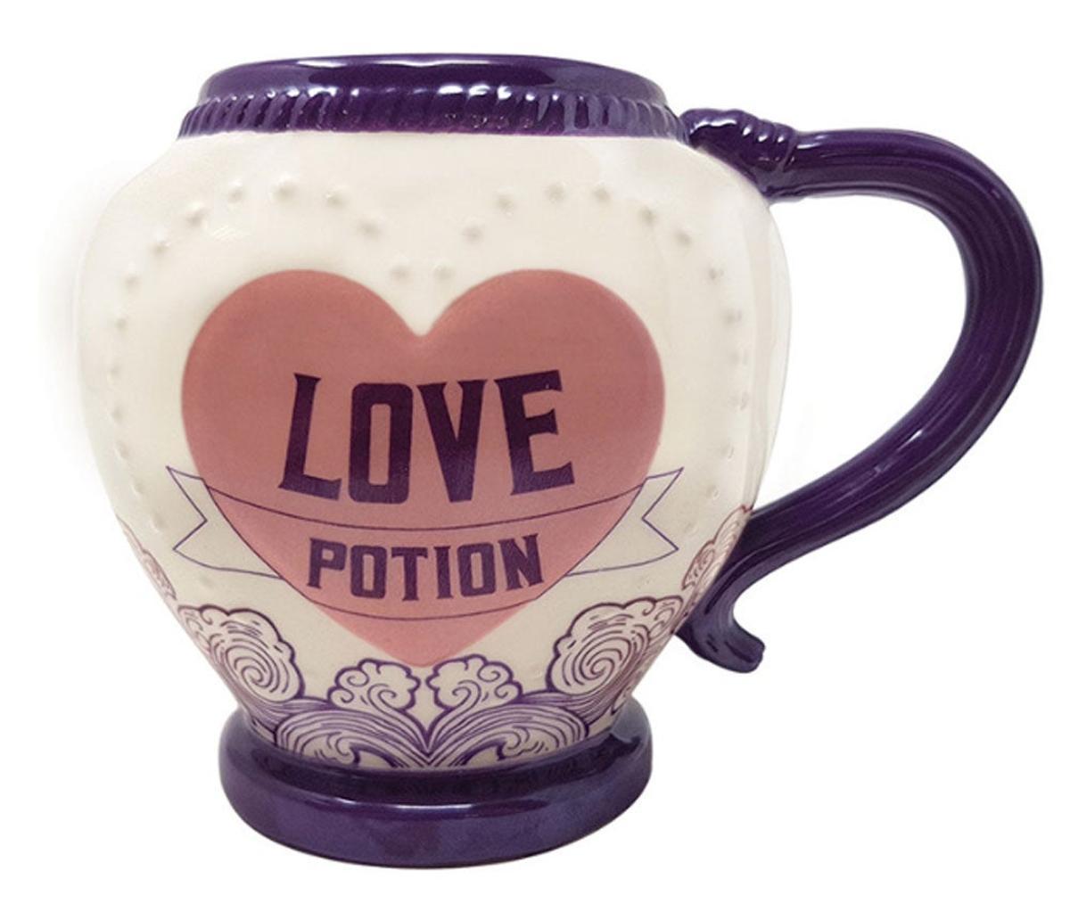 Taza filtro amoroso Harry Potter. Puedes comprarla aquí.