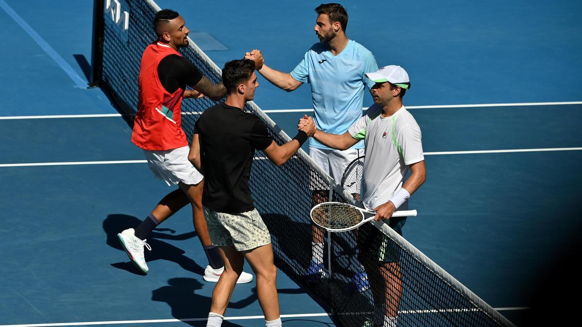 El español Marcel Granollers y el argentino Horacio Zeballos se despidieron este jueves del Open de Australia.
