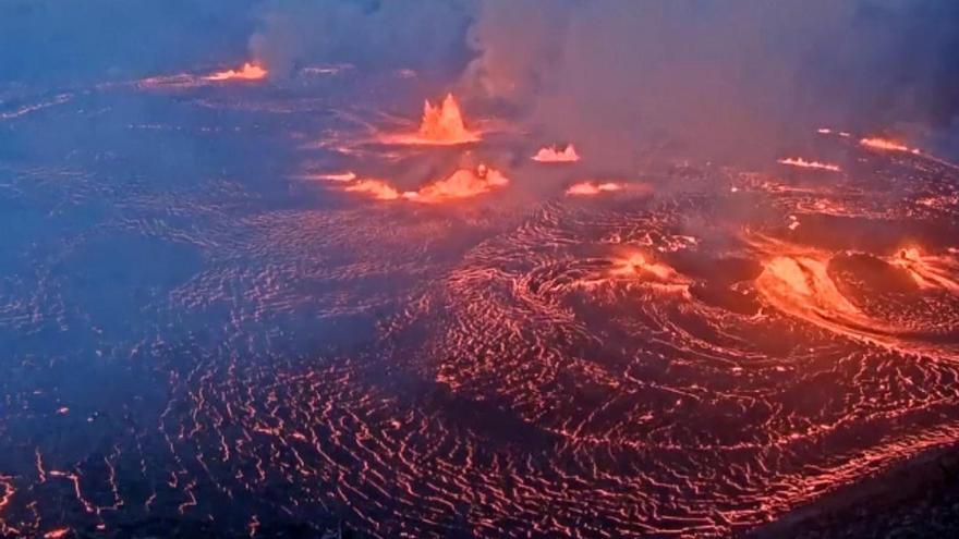 Entra en erupción el volcán Kilauea en Hawái