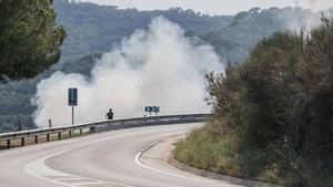 Detenido por provocar 17 incendios forestales este año en Santa Eulàlia de Ronçana