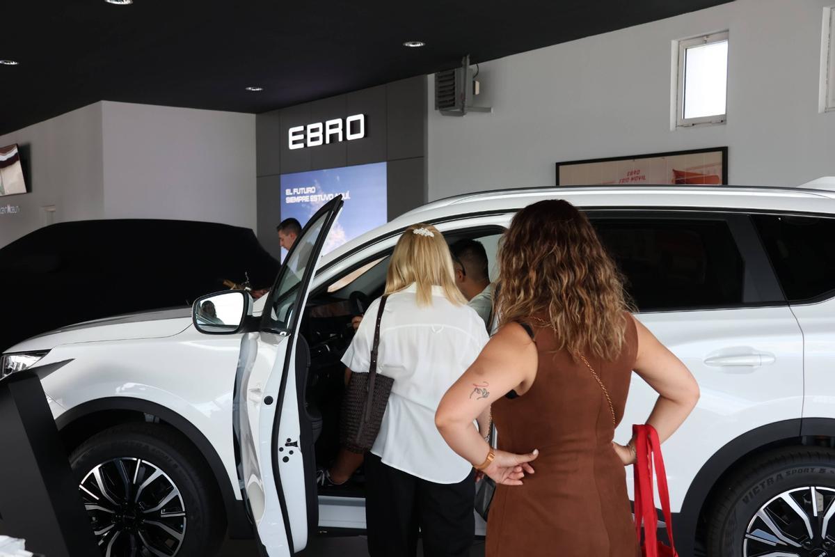 GALERÍA | EBRO llega a Zamora de la mano de Leomotor con un coche inspirado en la Selección Española