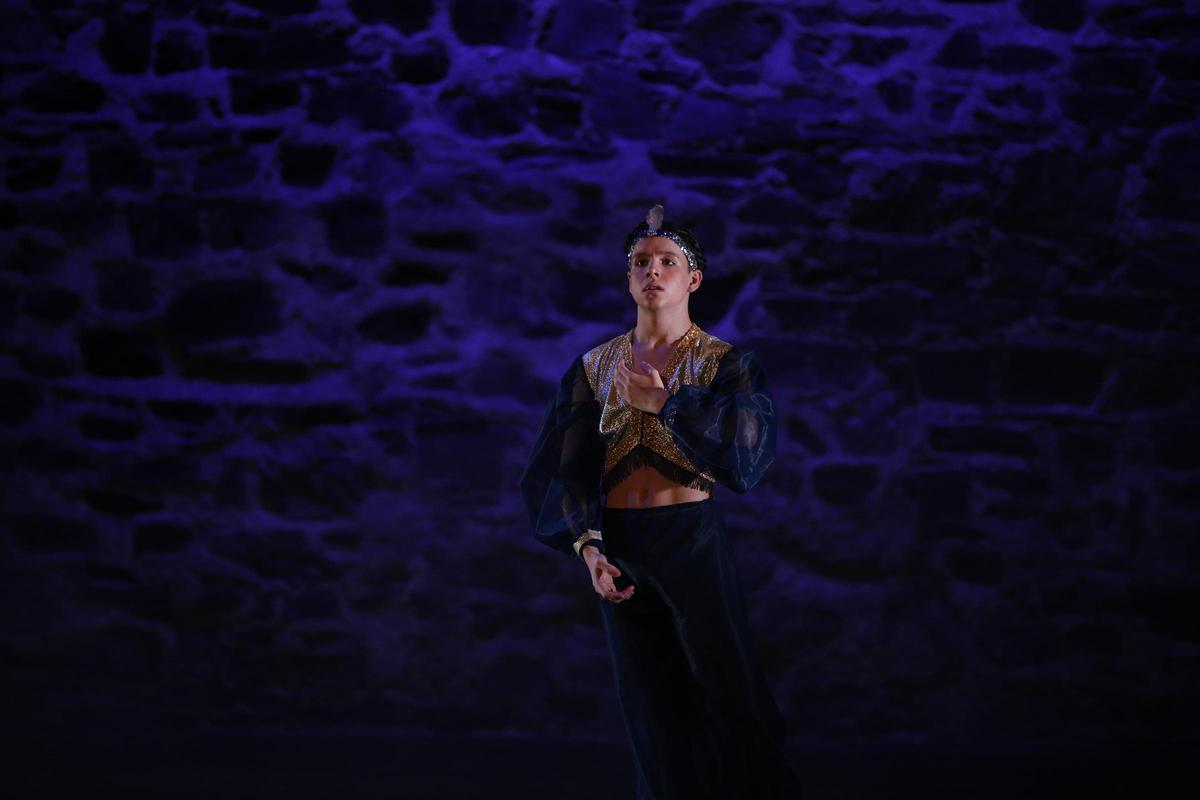 Juan, interpretando 'El reino de las sombras del ballet, La Bayadere' en el Gran Teatro el pasado 18 de junio.