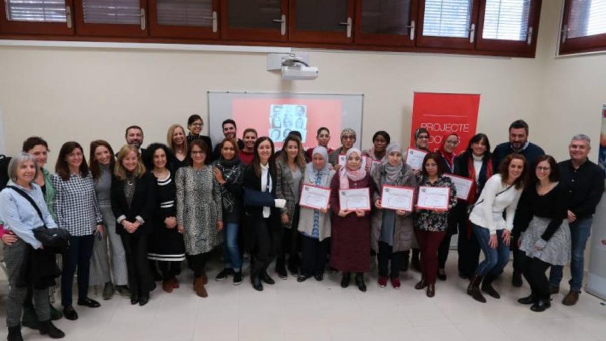 Participantes del programa 'Dones per l'Ocupació' de Gavà.