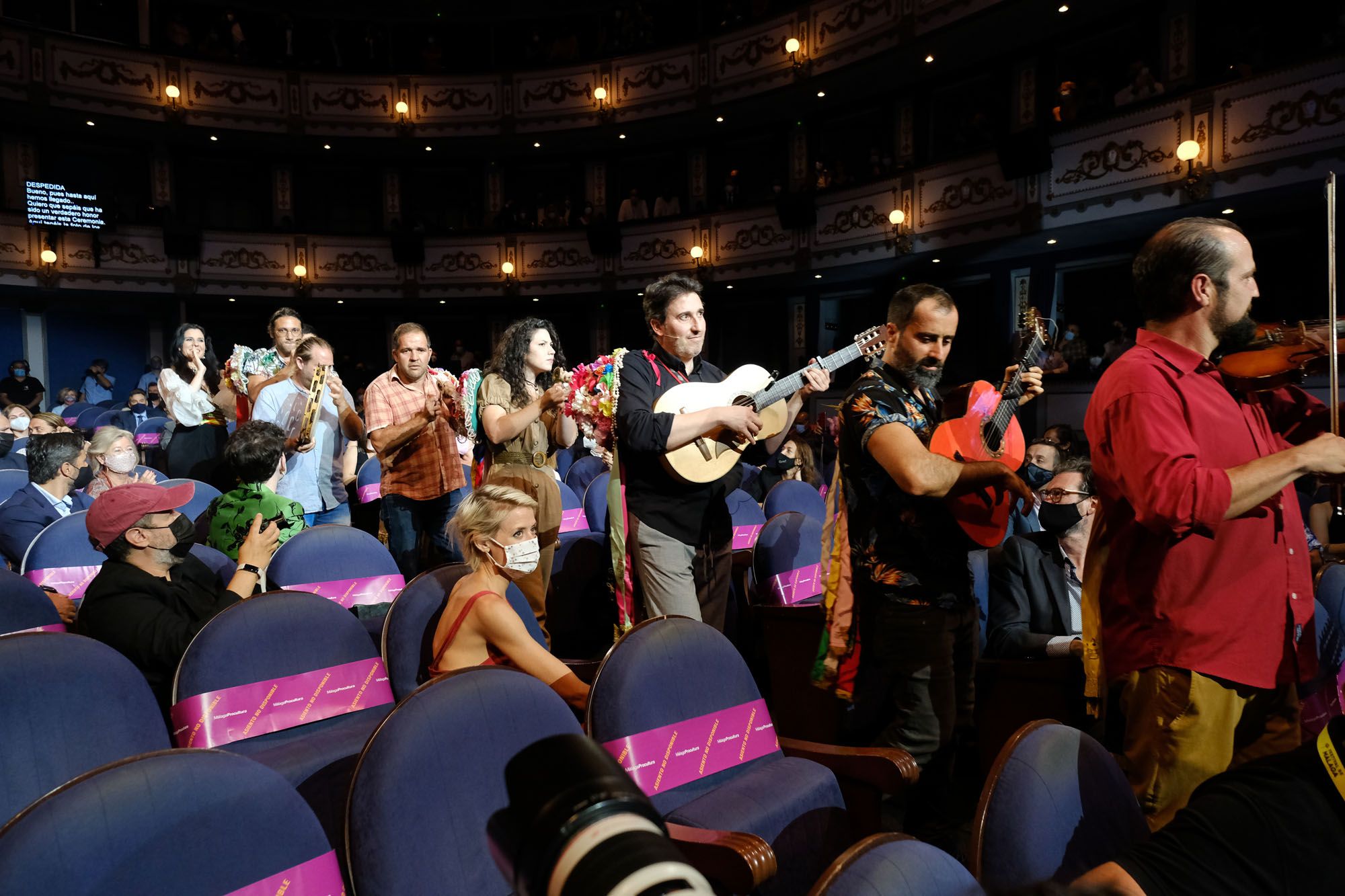 Las imágenes de la gala de clausura del Festival de Malaga 2021