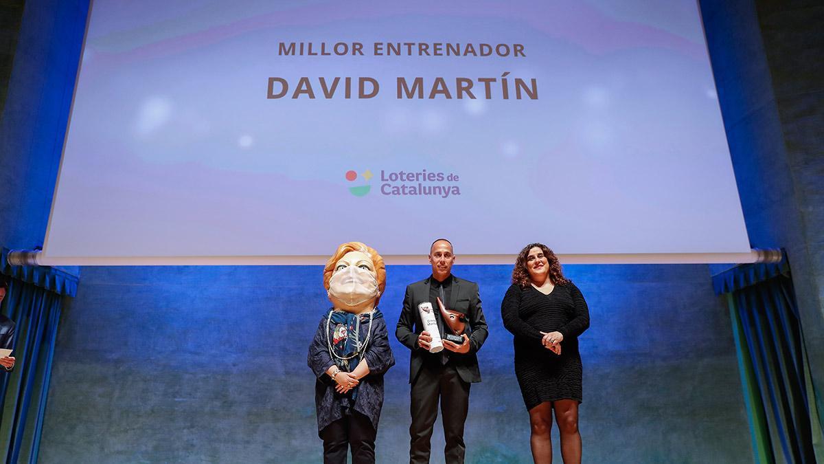 David Martín, mejor entrenador catalán del año