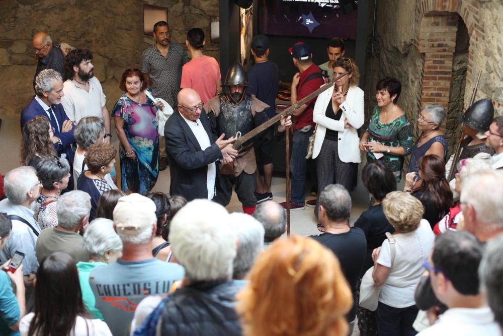 Inauguració del museu del castell de la Trinitat