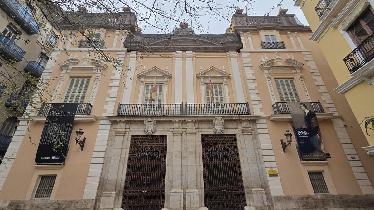 Fachada del Palacio del Marqués de Campo.