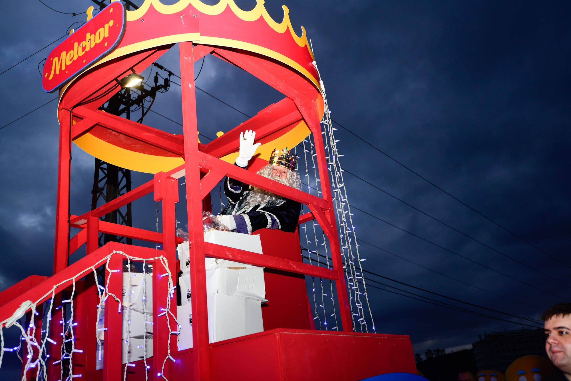 Todas las imágenes de la cabalgata de Reyes Magos 2023 en A Coruña