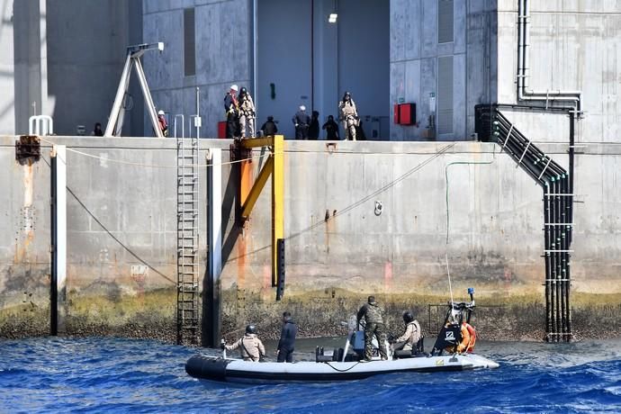 08/05/2019 TALIARTE. TELDE. Simulacro del ejército de operación contra el tráfico de drogas . Fotógrafa: YAIZA SOCORRO.  | 08/05/2019 | Fotógrafo: Yaiza Socorro