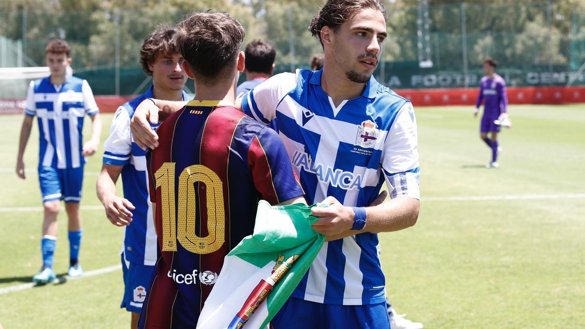 El Dépor le gana al Barcelona la final de la Copa de Campeones y es el mejor juvenil de España