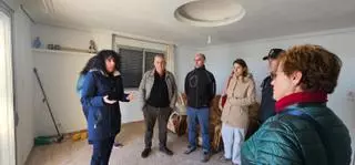 Tavernes refuerza la atención a las familias damnificadas tras el paso del temporal Harry