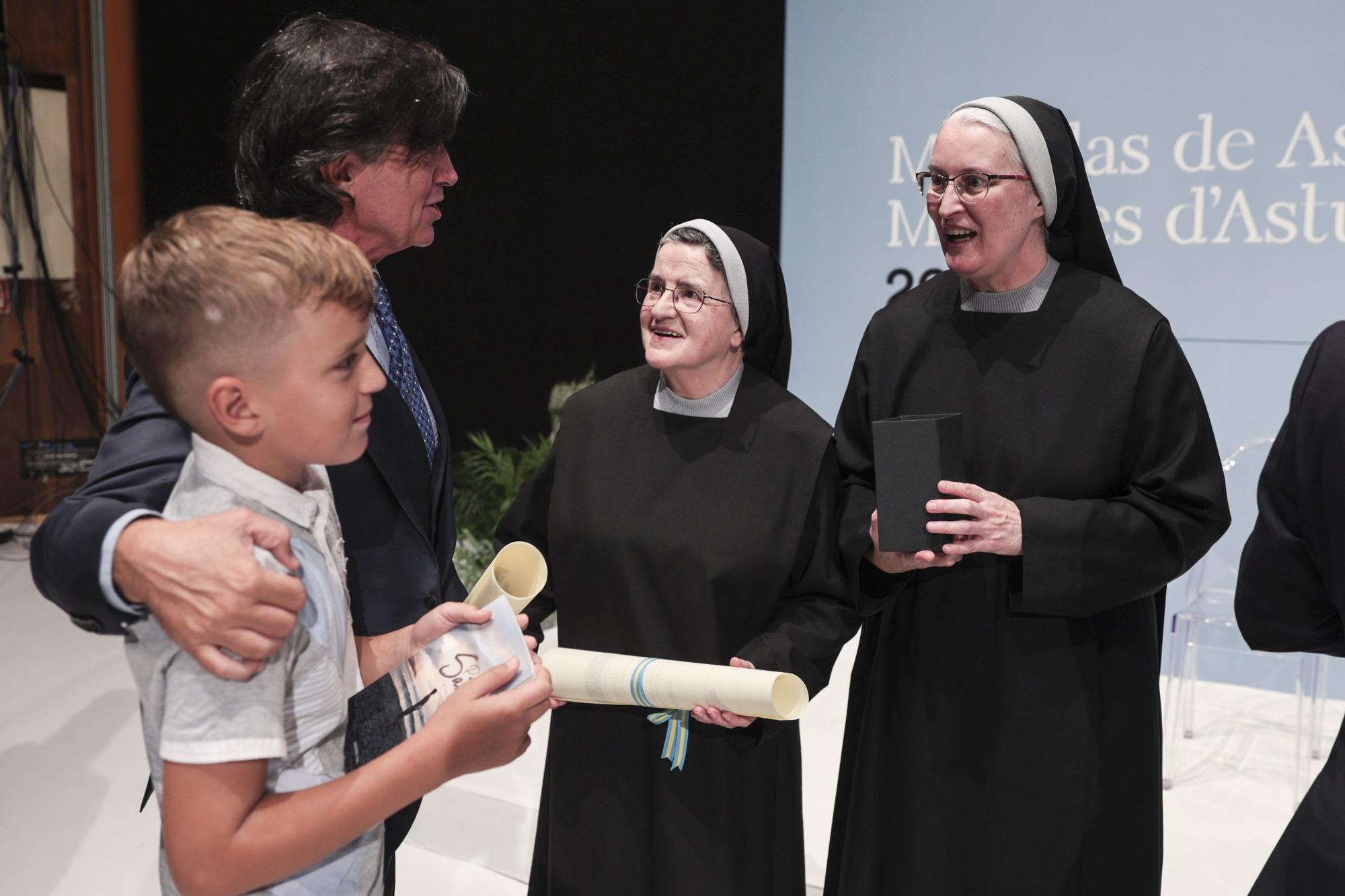 En imágenes: así fue el acto de entrega de las Medallas de Asturias