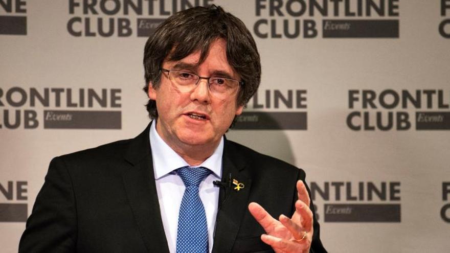 El expresidente de la Generalitat Carles Puigdemont.