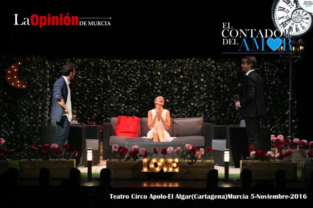 Obra de teatro "El contador del amor" en el Teatro