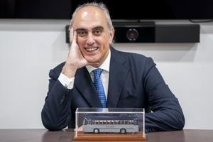 El presidente de Alsa España y vicepresidente de National Express, Jorge Cosmen Menéndez-Castañedo