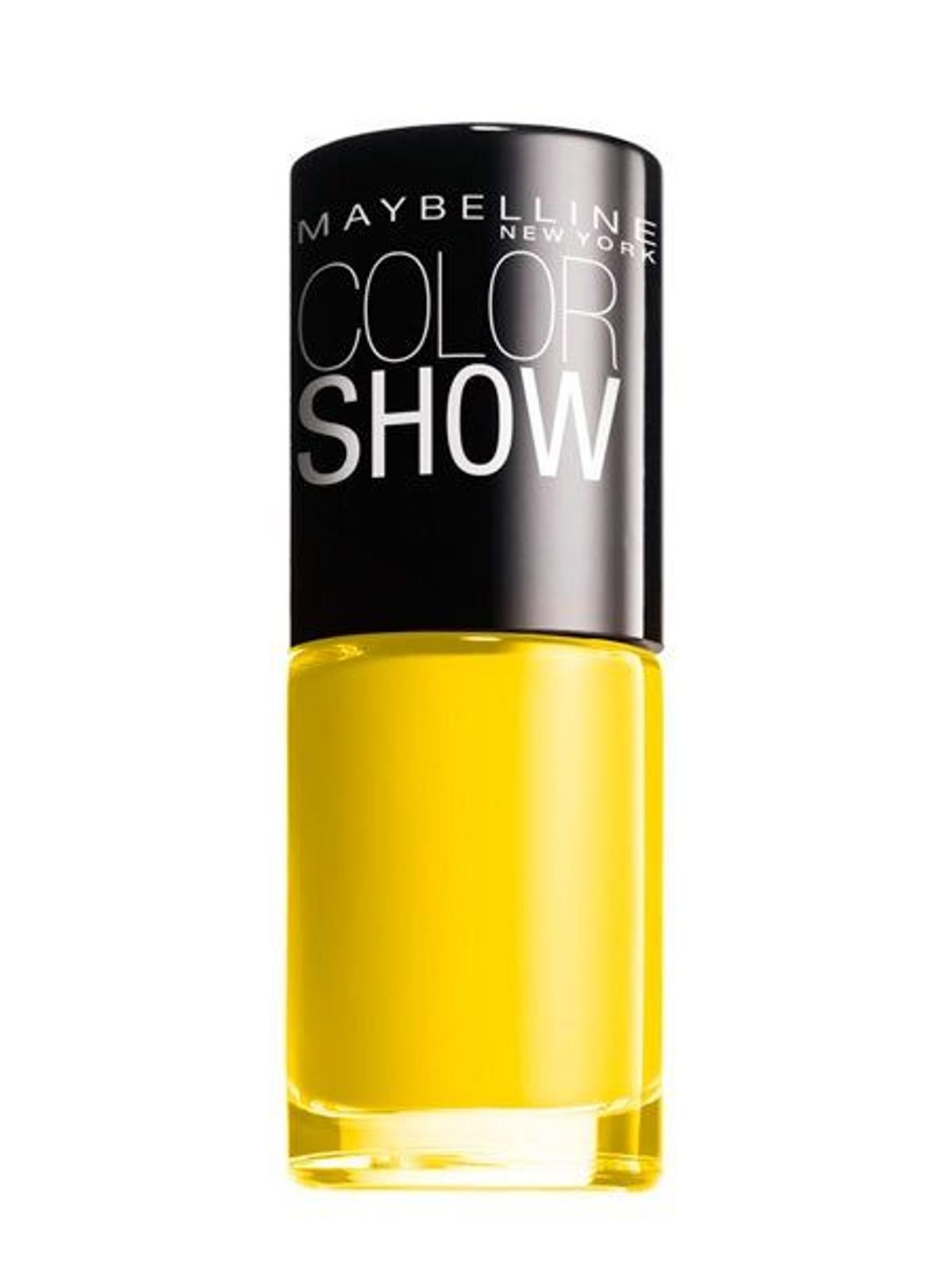 Esmalte de uñas Color Show Electric Yellow 749 Maybelline