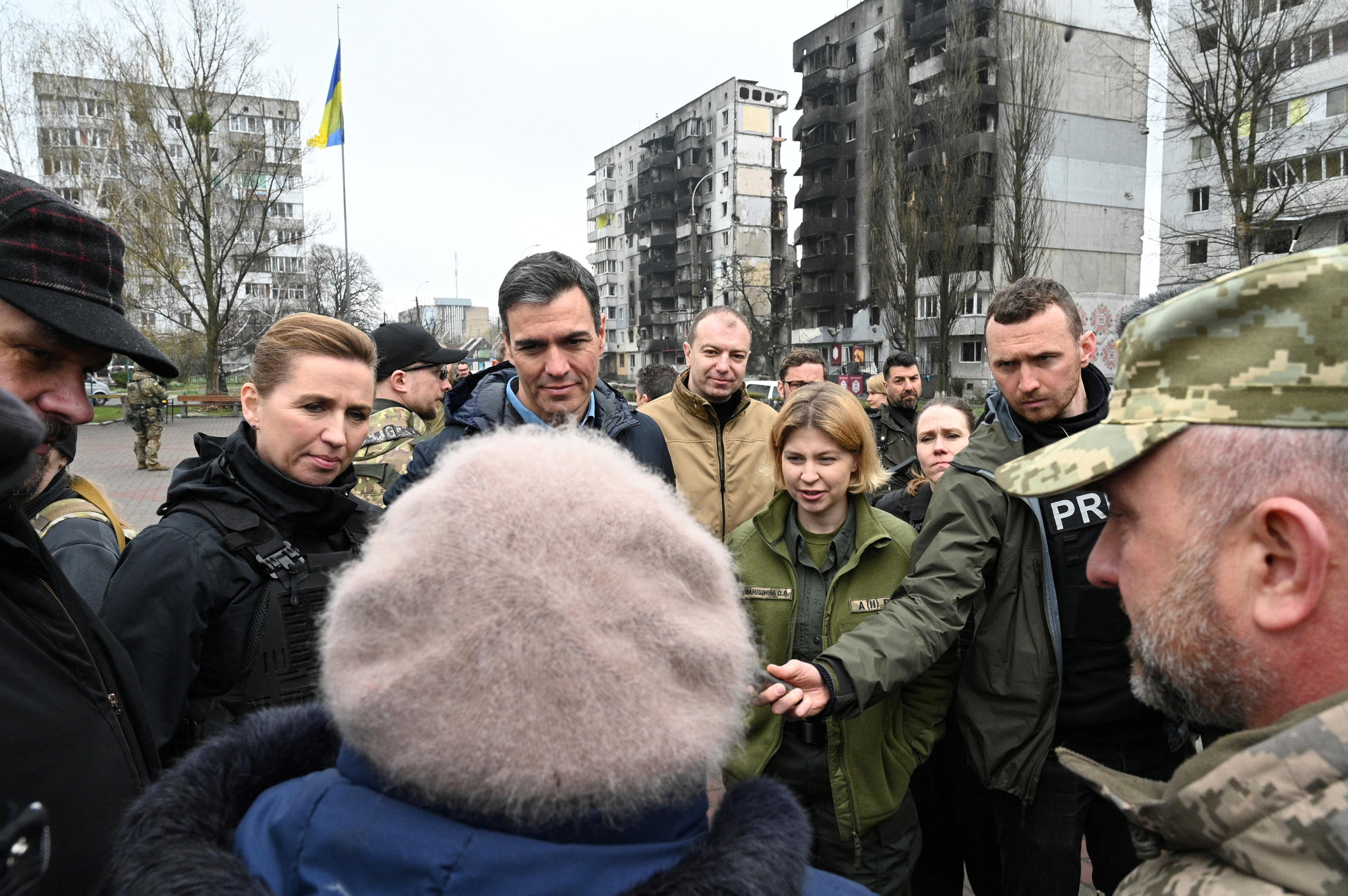 Pedro Sánchez visita Kiev