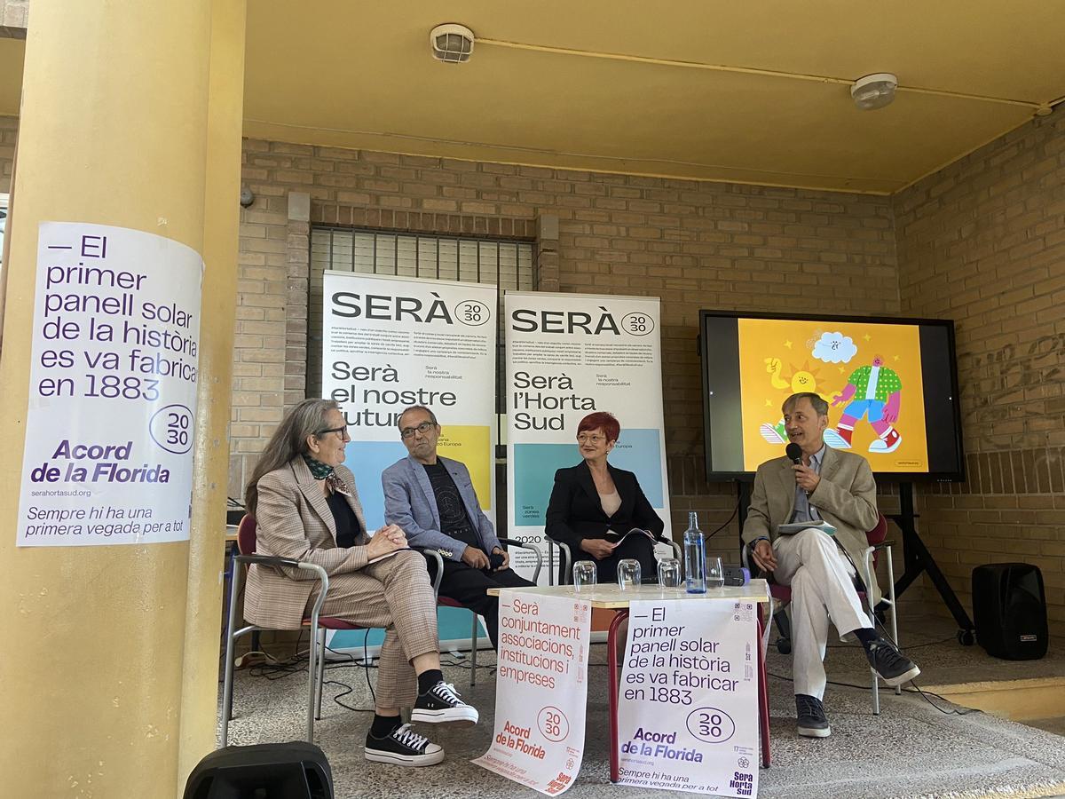 Mesa de debate para compartir experiencias con otras comunidades energéticas.