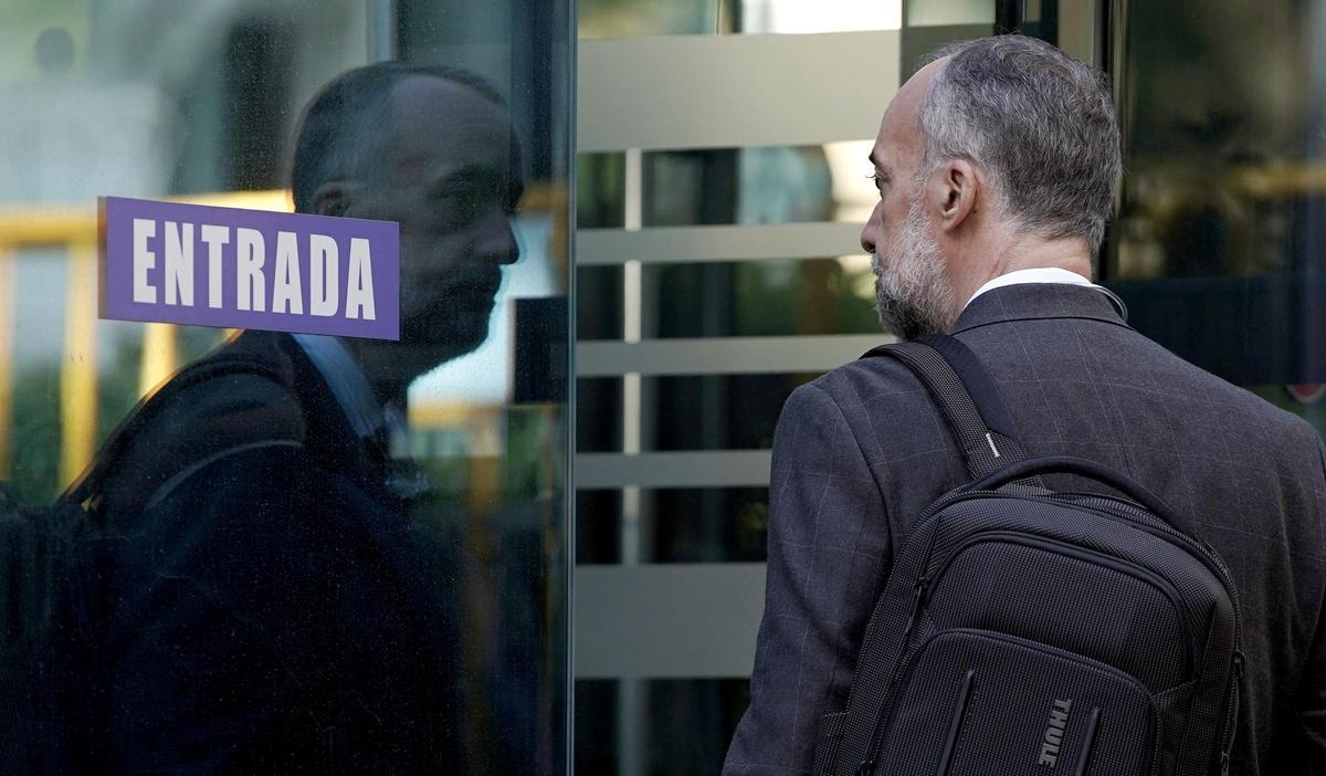 Francisco Martínez, ex secretario de Estado de Seguridad y número dos del exministro del Interior. Juicio por el caso Kitchen en la Audiencia Nacional.