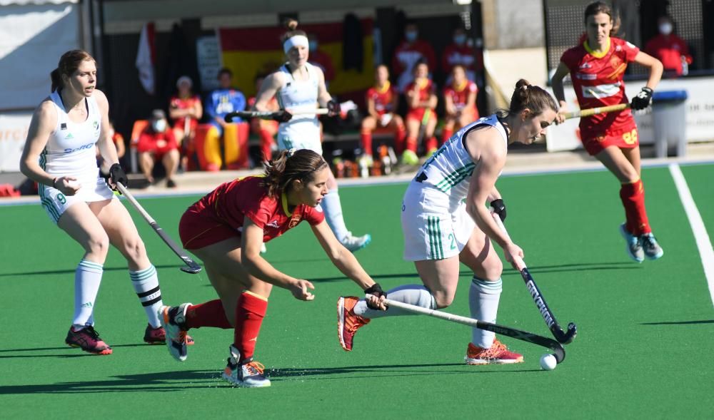 Selección española femenina de hockey en Murcia