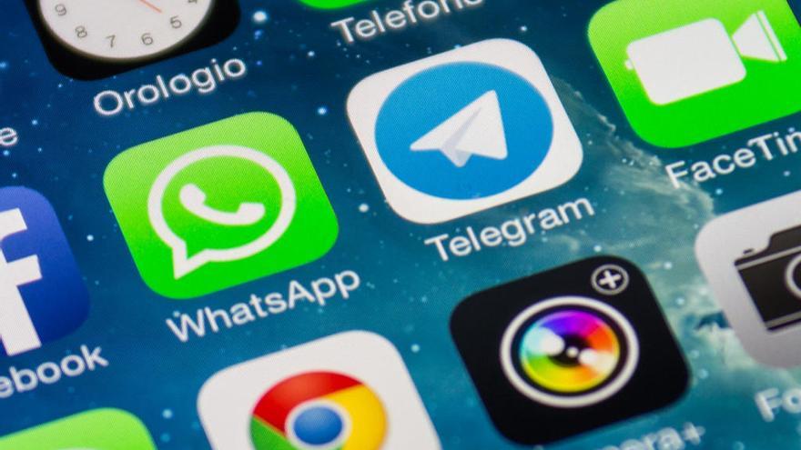 Telegram, una de las alternativas a WhatsApp.