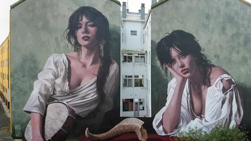 'As Mouras', de Wedo Goás, reconocido como mejor mural del mundo en los Street Art Cities 2025