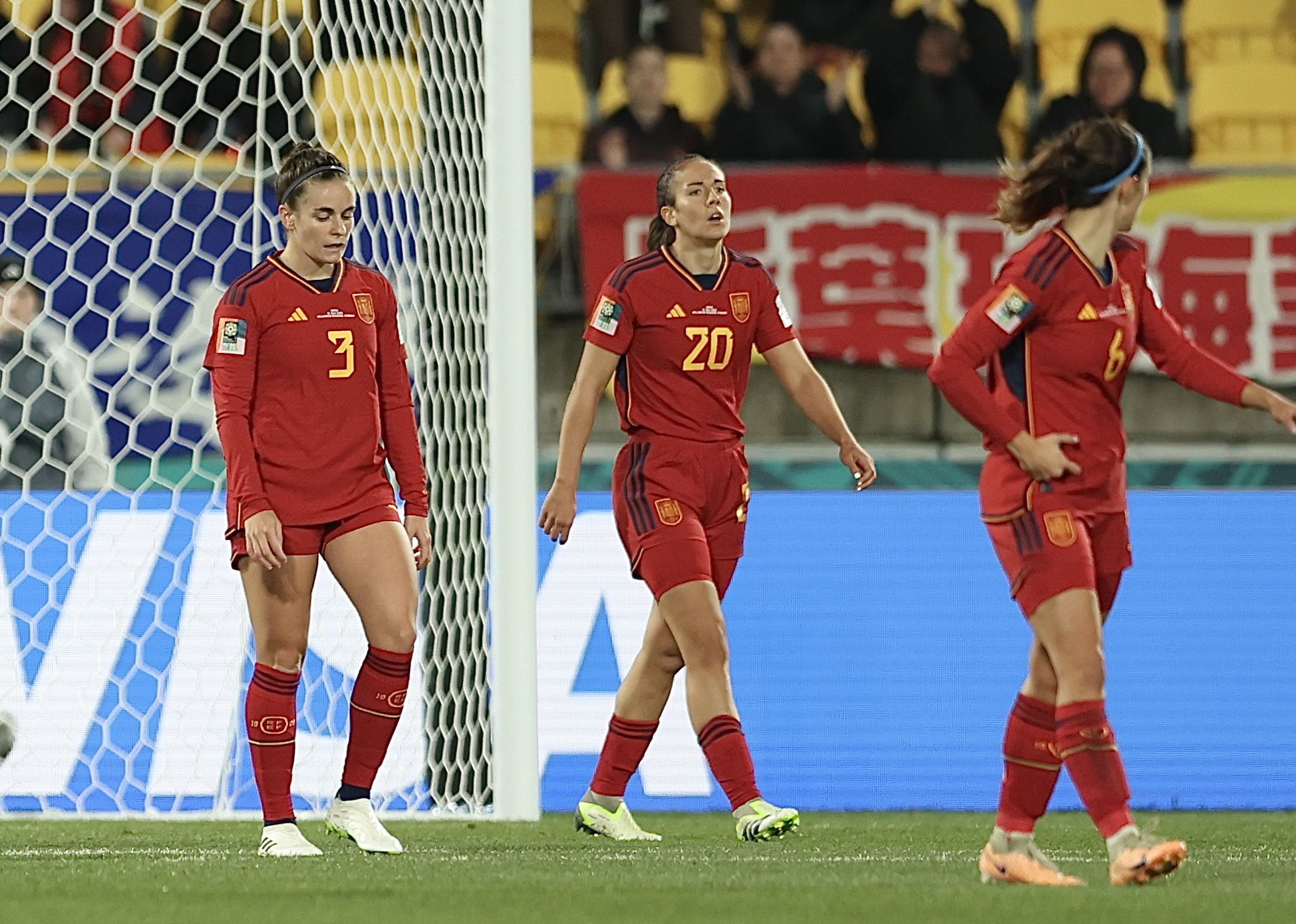 Tras encajar un gol ante Japón