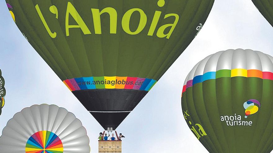 Un globus aerostàtic per conèixer l’Anoia