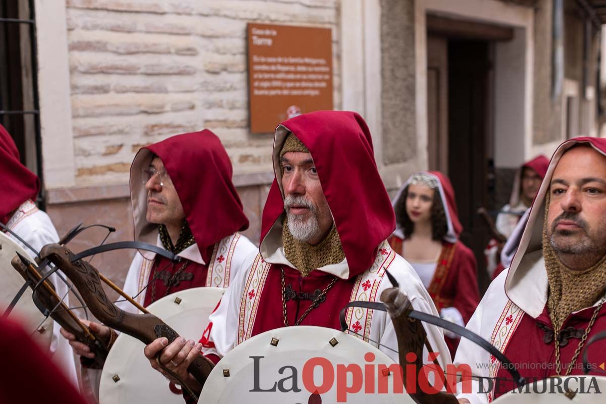 Procesión del día 3 en Caravaca (bando Cristiano)