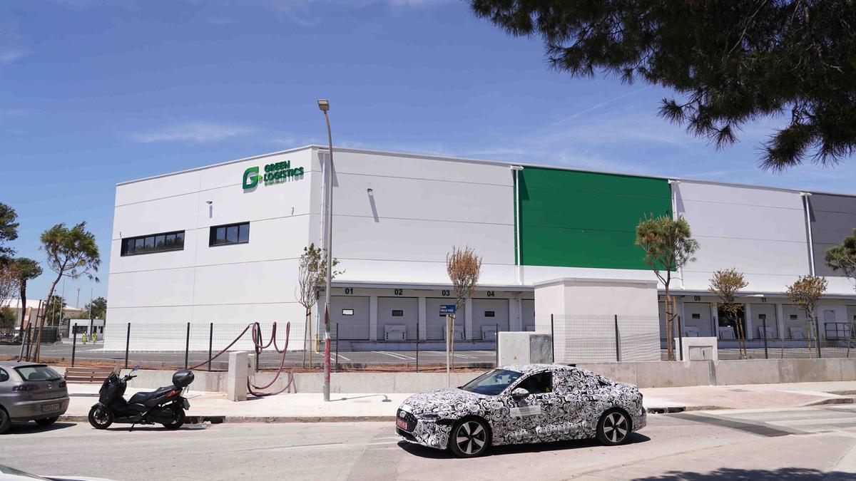 Nuevas instalaciones de la empresa logística Green Logistics, en los antiguos terrenos de Bacardí