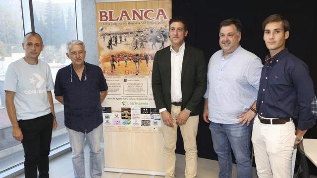 Presentación de la Feria Taurina de Blanca.