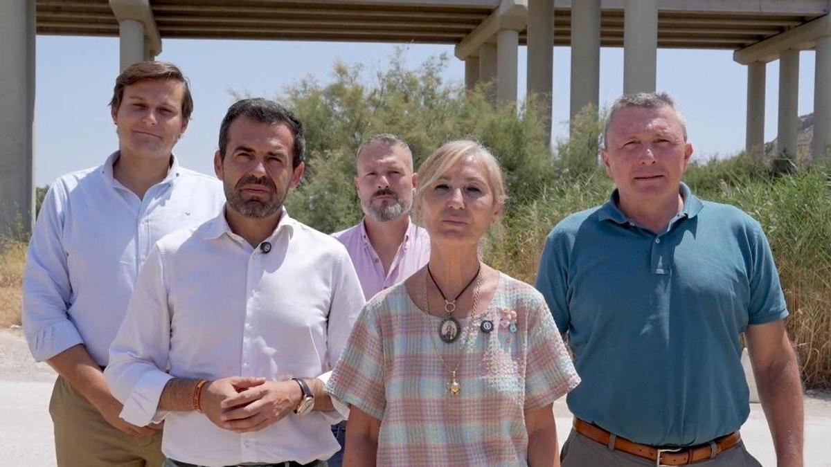 VOX reclama a la CHS la limpieza urgente del Guadalentín