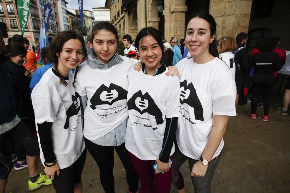 Carrera de la mujer en Avilés