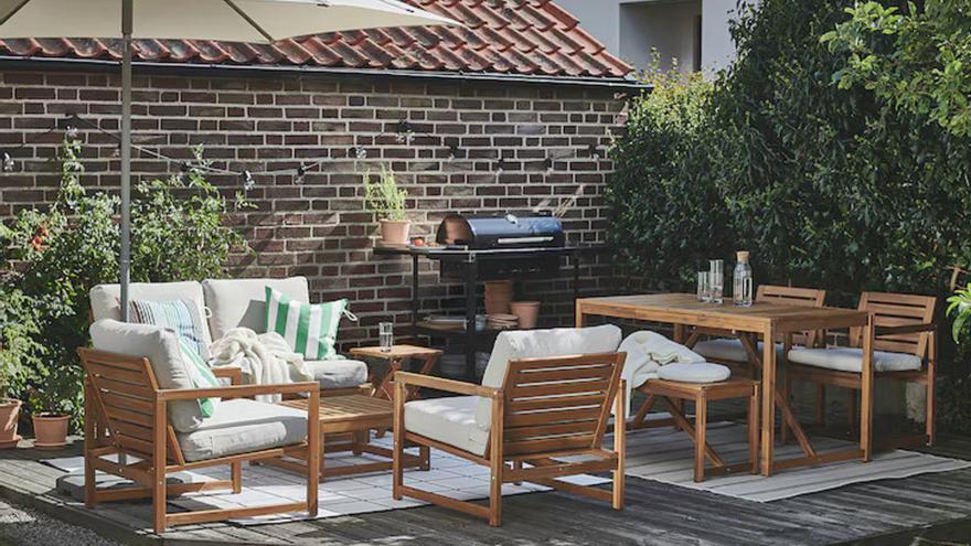 Decora tu terraza con los mejores muebles de exterior de Ikea