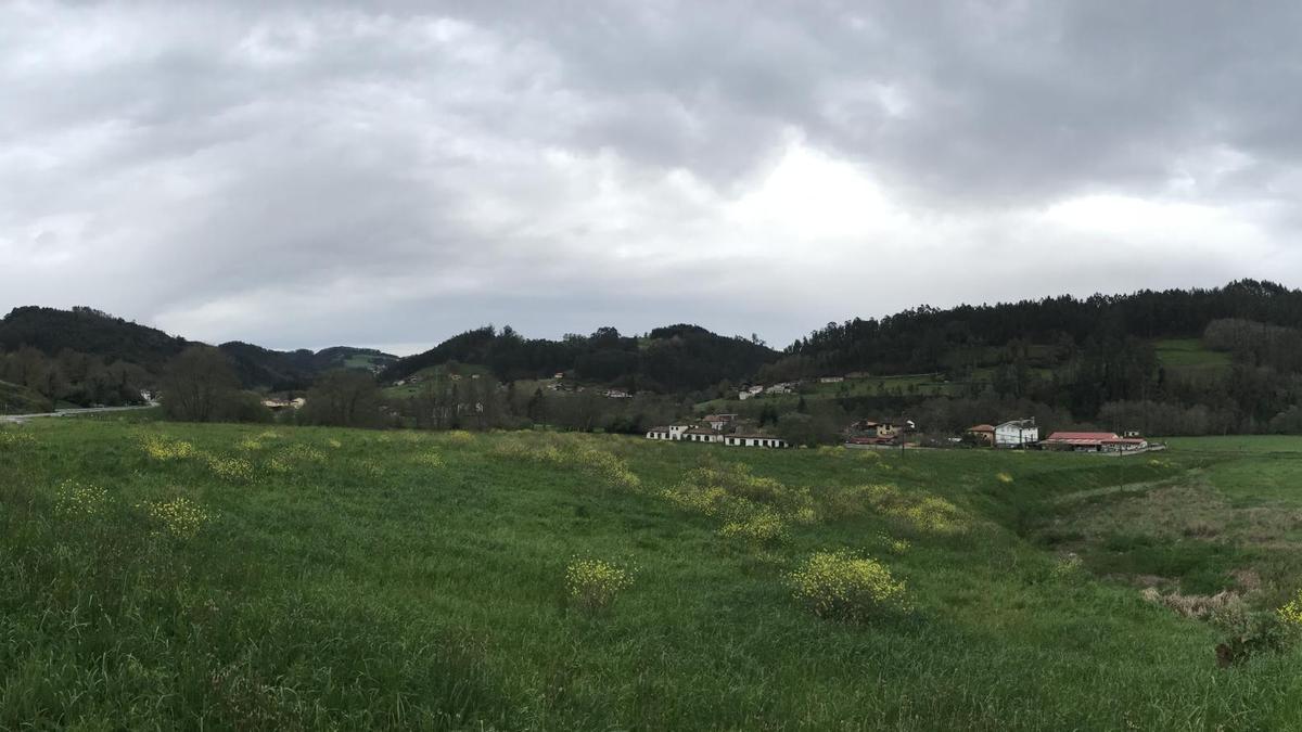 Vista general del valle de Arango.