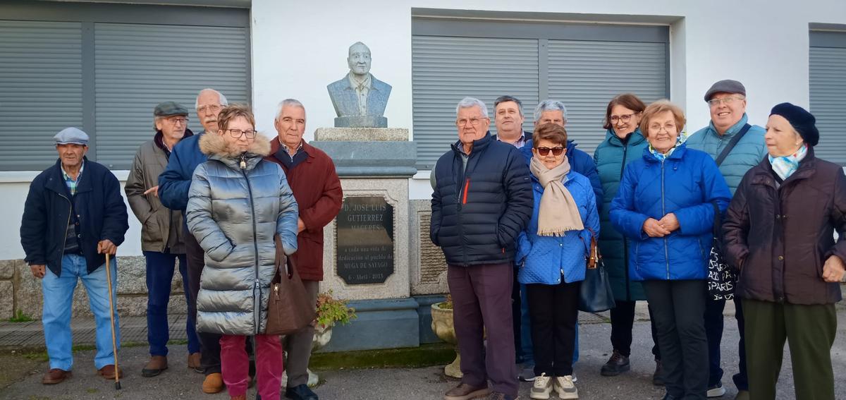 Algunos de los primeros alumnos de Don José en Muga